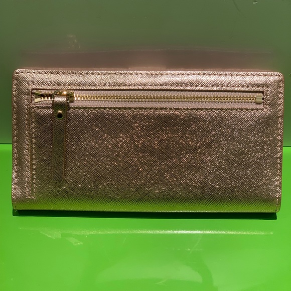 ✨Kate Spade Stacy Laurel Rose Gold Wallet - Picture 6 of 8